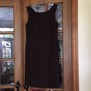 Tahari Sleek Expresso  Sheath